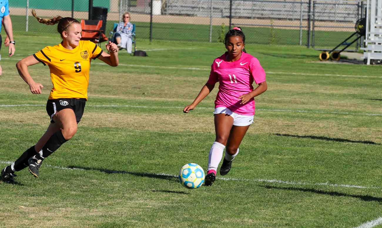 Female soccer player