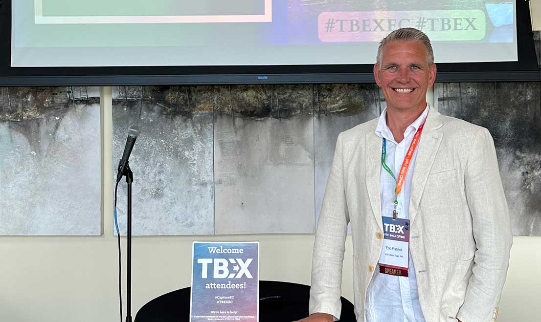 Eric Patrick at TBEX