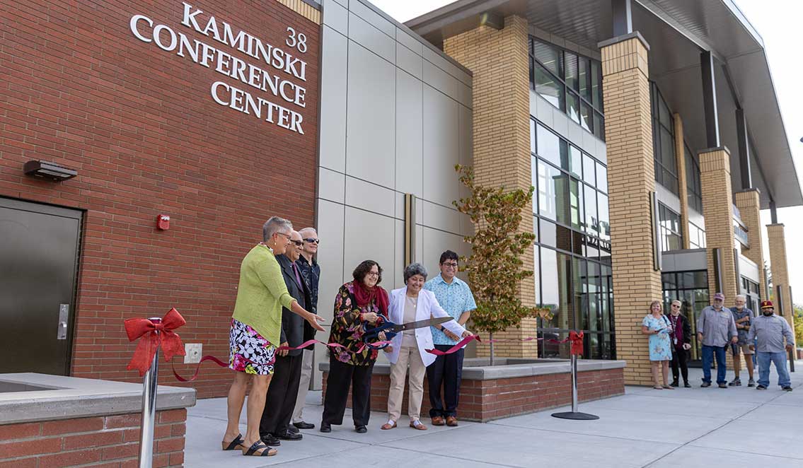 Kaminski Conference Center renaming ceremony