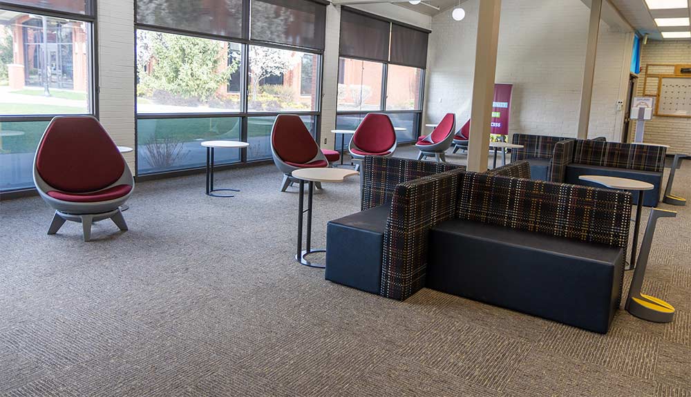 Modular seating in the Hopf Union Building