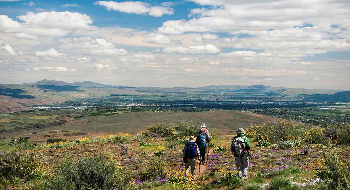 Hikers at Snow Mountain Ranch