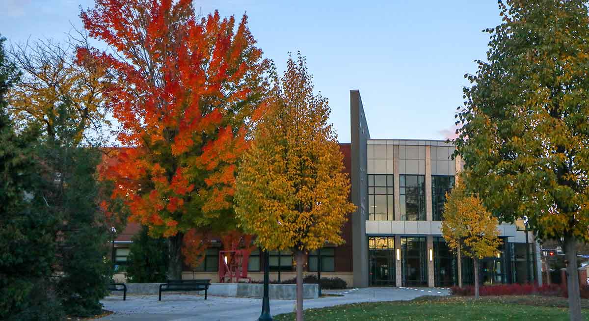 YVC campus in the fall