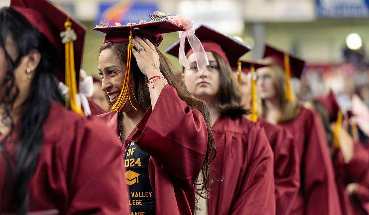 Students celebrate at commencement ceremony