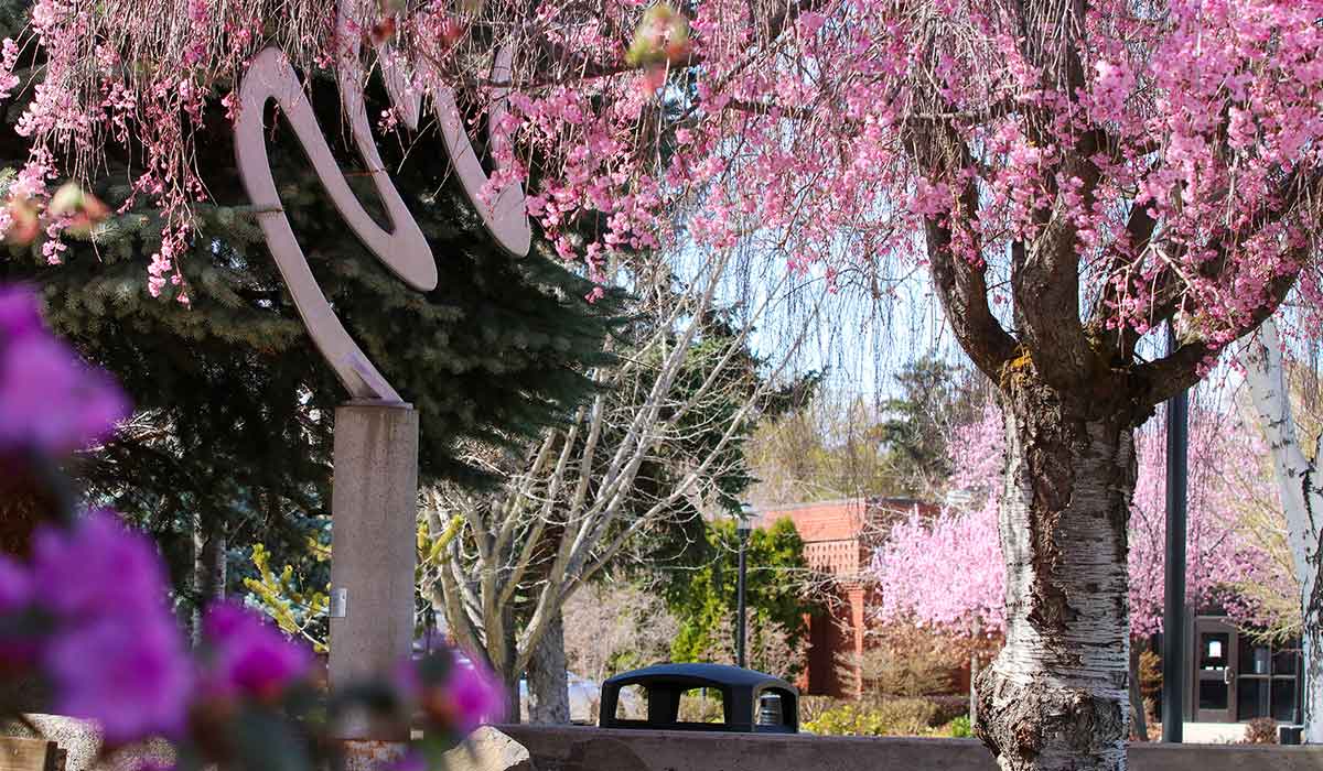 Yoshio Hata Plaza on YVC's Yakima Campus