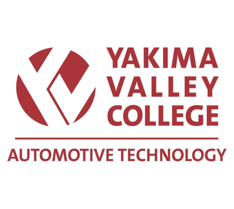 Yakima Valley College loge with Automotive Techniology written out