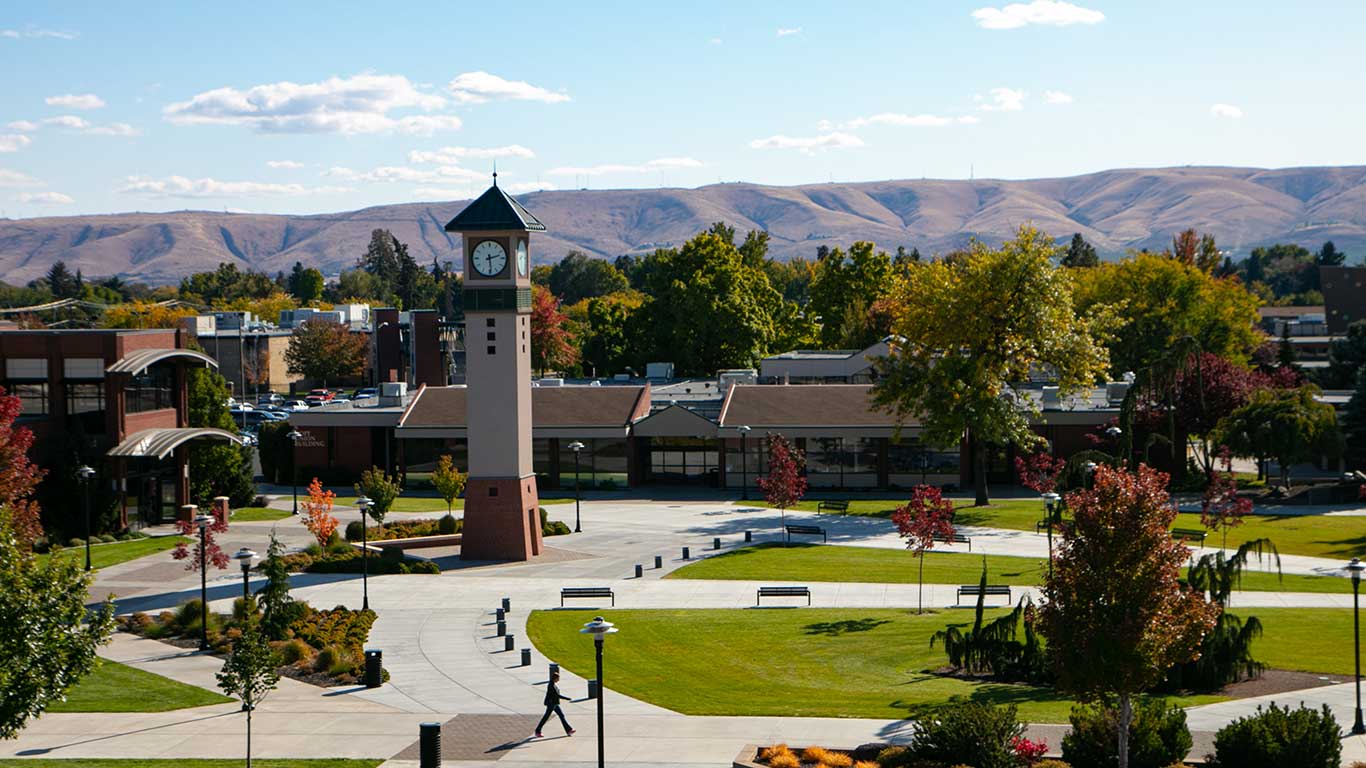 Yakima Campus view from above. 